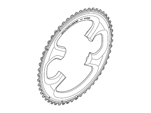 SHIMANO Chainring 50t Fc-9000